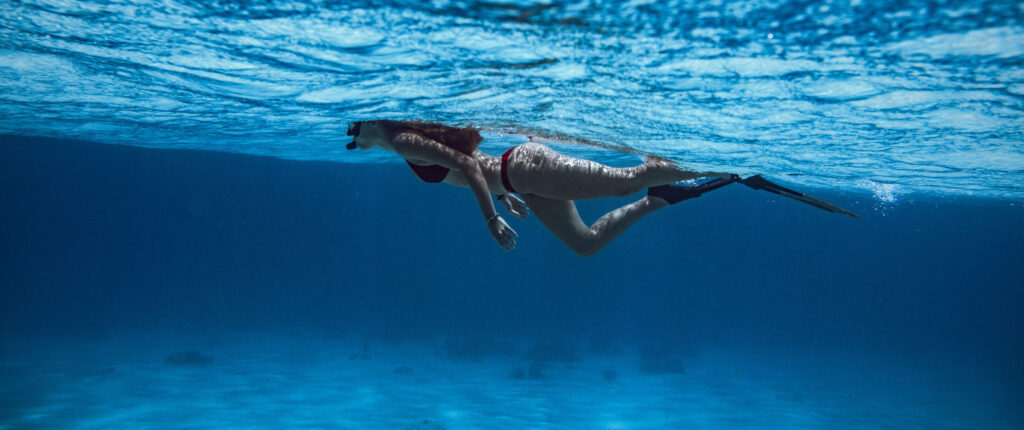 Snorkelen Bonaire sexy